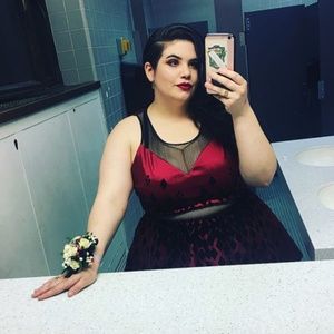 Hot Topic Harley Quinn Prom Dress Size 2X